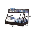 ACME Jason (XL) Espresso Bunk Bed (T XL/Q) with Storage Model 37425