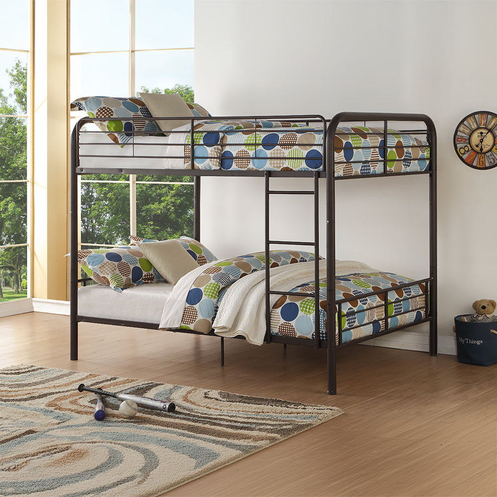 ACME Bristol Dark Brown Bunk Bed (F/F) Model 37433