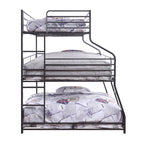 ACME Caius II Gunmetal Triple Bunk Bed (T/F/Q) Model 37450