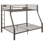 ACME Limbra Sandy Brown Bunk Bed  (Twin | Full)  Model 37510