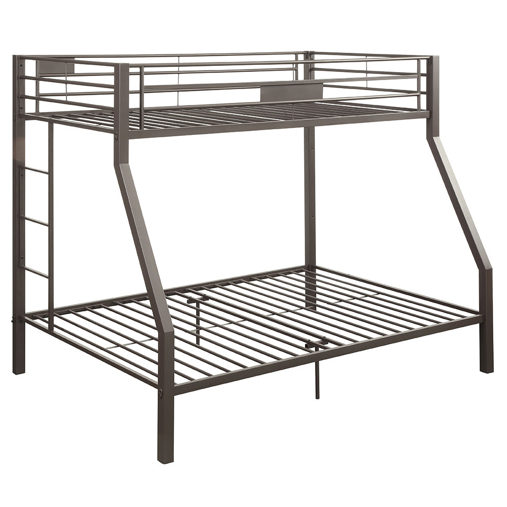 ACME Limbra Sandy Brown Bunk Bed  (Twin | Full)  Model 37510
