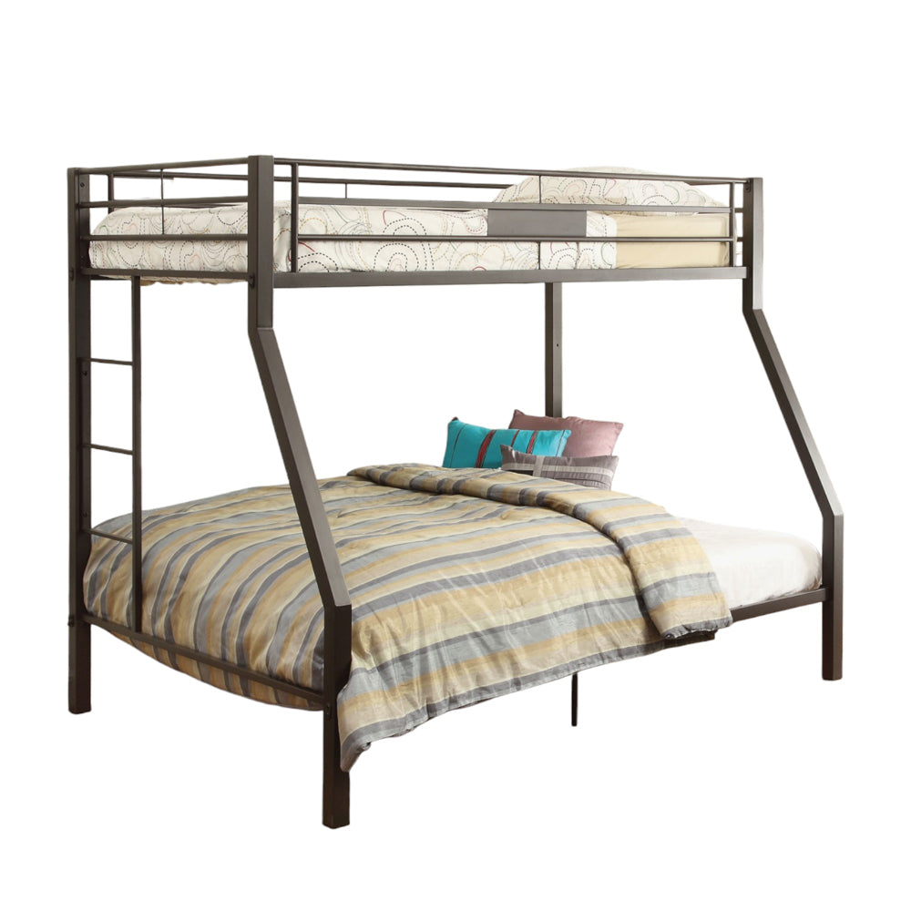 ACME Limbra Sandy Brown Bunk Bed  (Twin | Full)  Model 37510