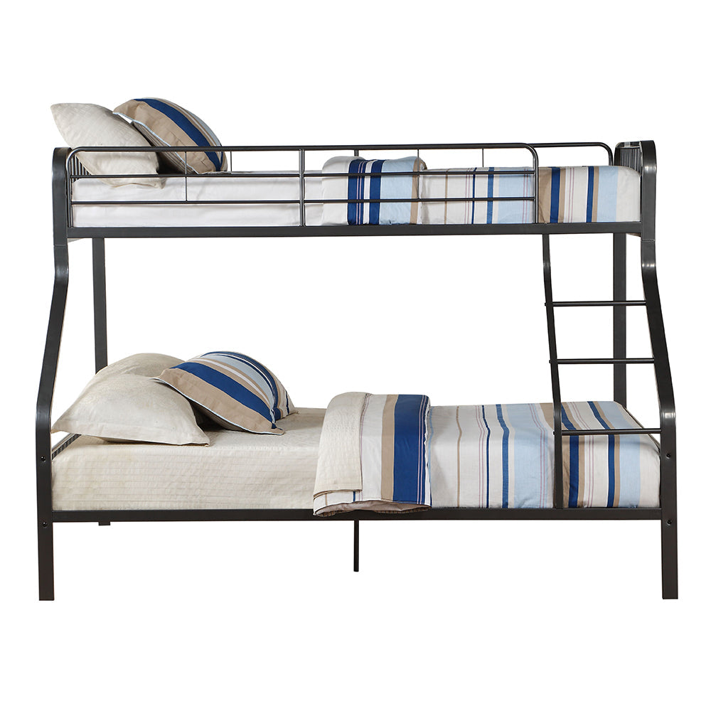 ACME Caius Gunmetal Bunk Bed (T XL/Q) Model 37605