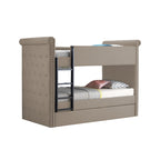 ACME Romana II Beige Fabric Bunk Bed (Twin | Twin)Model 37850