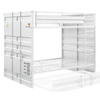 ACME Cargo White Bunk Bed (F/F) Model 37885