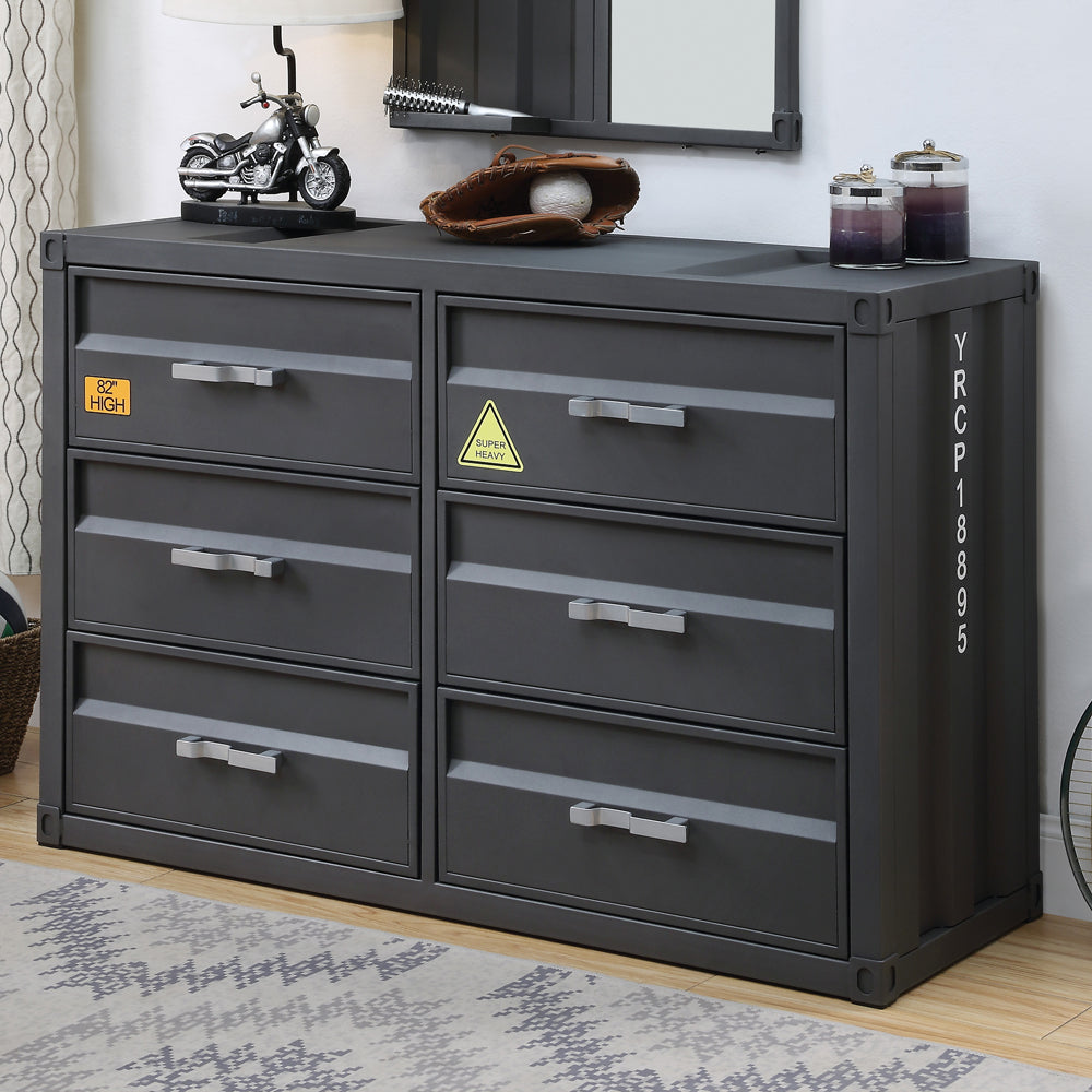 ACME Cargo Gunmetal Dresser Model 37955