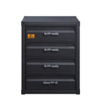 ACME Cargo Gunmetal Chest with 4 Drawers Model 37956
