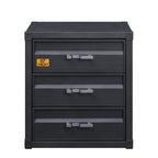 ACME Cargo Gunmetal Chest with 3 Drawers Model 37957