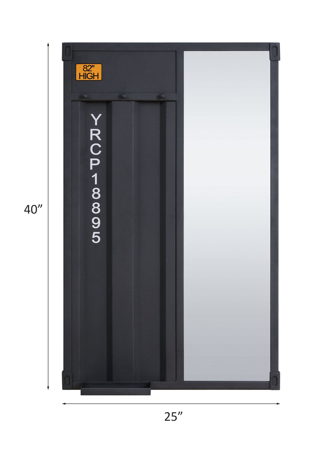 ACME Cargo Gunmetal Mirror Model 37958