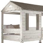 ACME Darlene Rustic White Bunk Bed (Twin | Twin)Model 38135