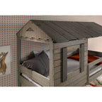 ACME Darlene Rustic Gray Bunk Bed (Twin | Twin)Model 38140