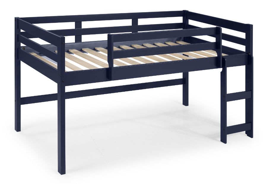 ACME Lara Navy Blue Twin Loft Bed Model 38260