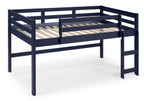 ACME Lara Navy Blue Twin Loft Bed Model 38260