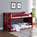 ACME Cargo Red Bunk Bed (Twin | Twin)Model 38280