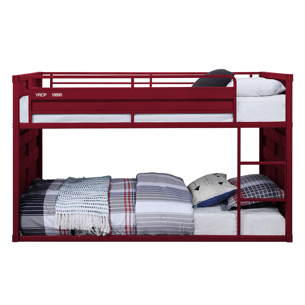 ACME Cargo Red Bunk Bed (Twin | Twin)Model 38280