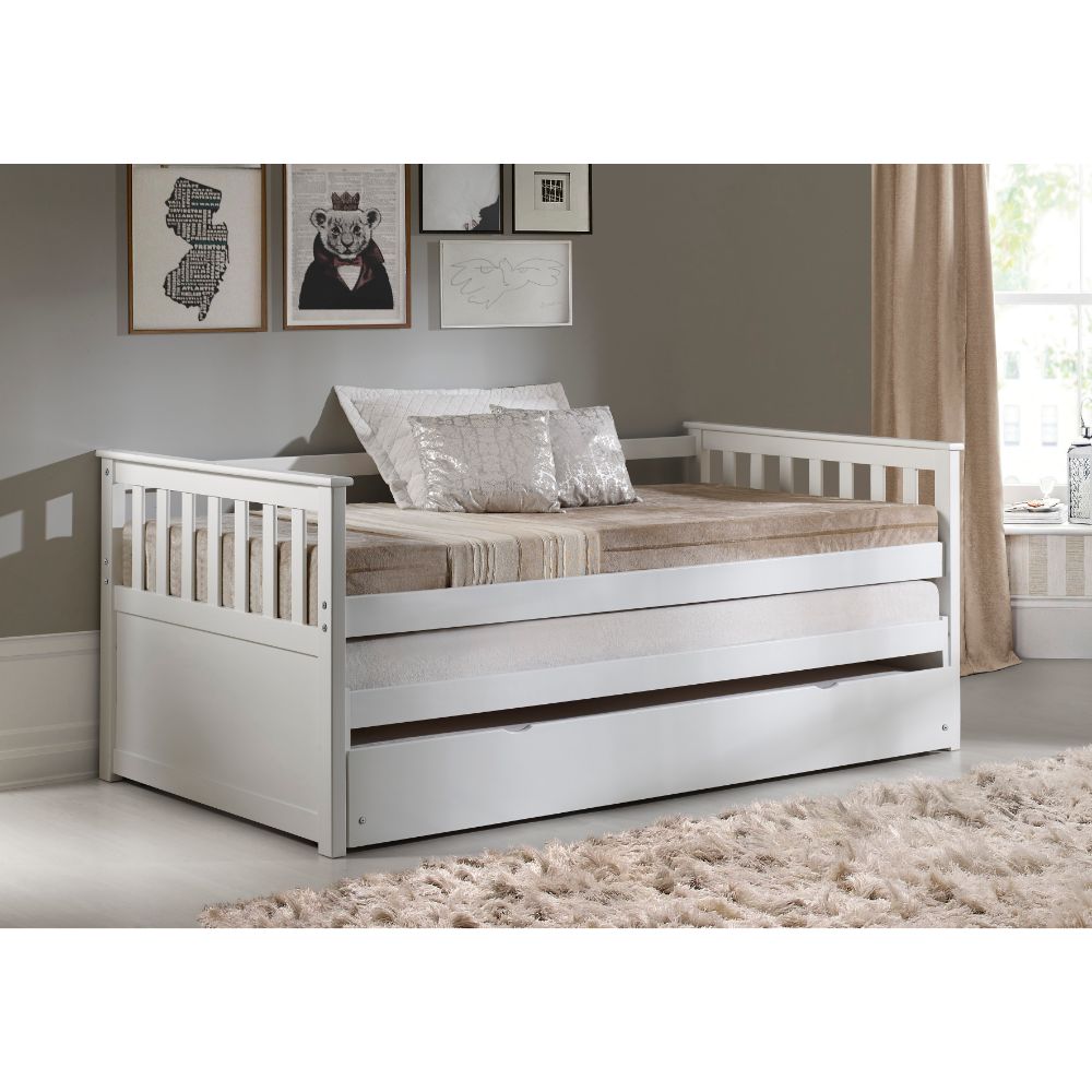 ACME Cominia White Daybed (Twin) Model 39080