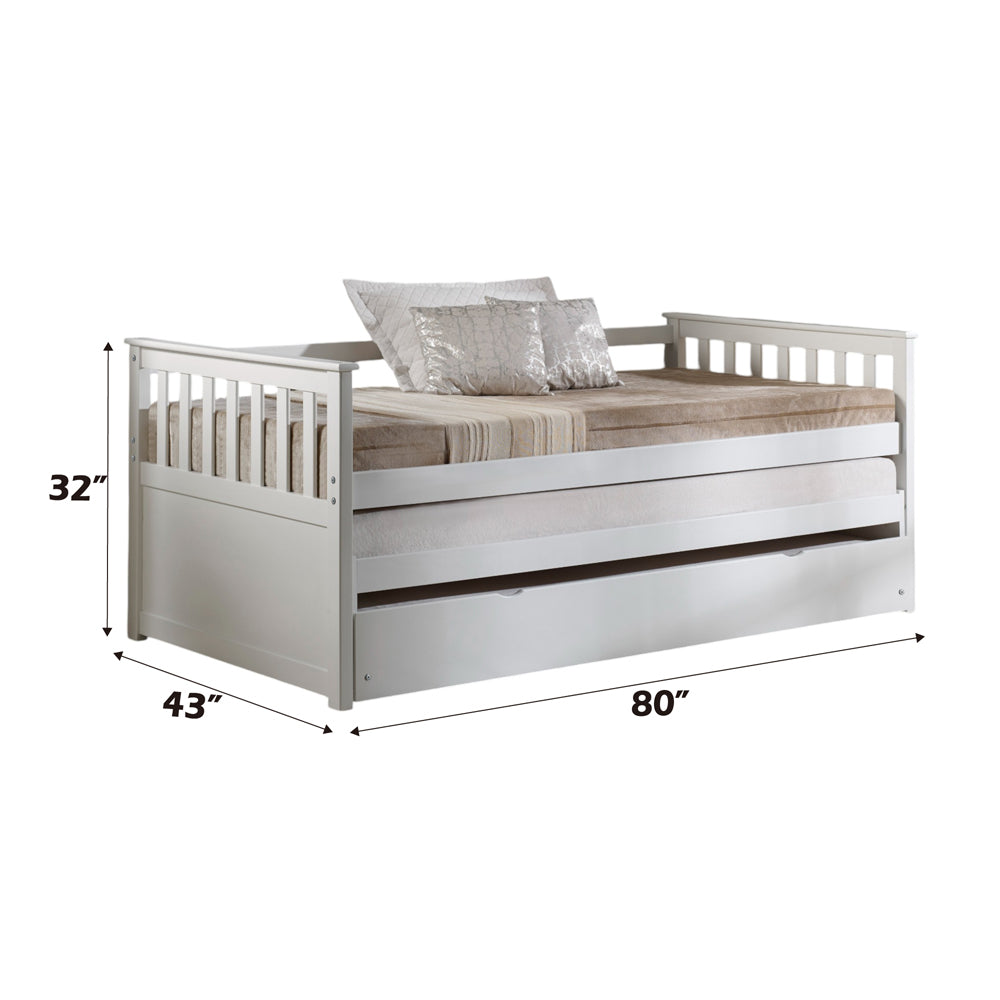 ACME Cominia White Daybed (Twin) Model 39080