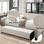 ACME Jagger Fog Fabric Daybed with Trundle (Twin) Model 39190