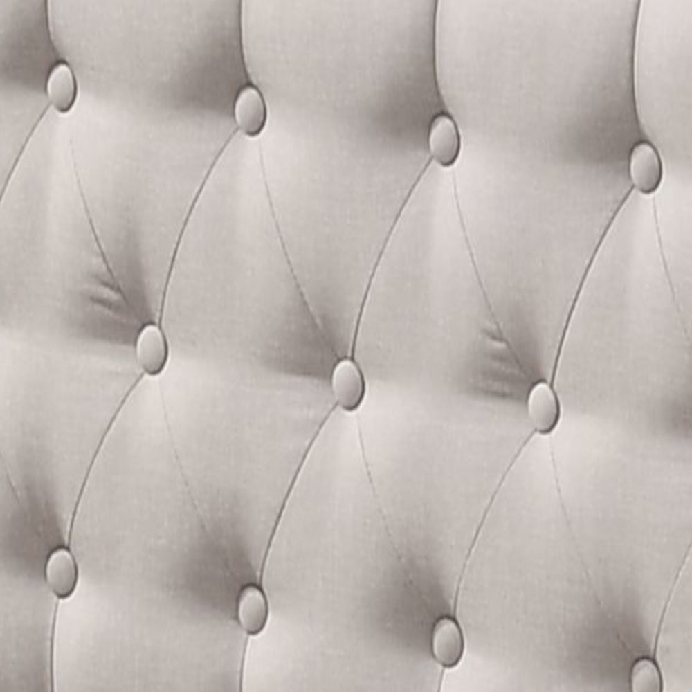 ACME Lianna Fog Fabric Daybed with Trundle (Full) Model 39385