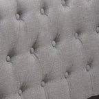 ACME Justice Smoke Gray Fabric Daybed with Trundle (Twin) Model 39405