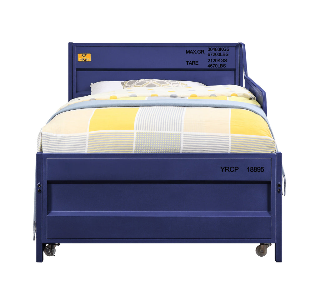 ACME Cargo Blue Daybed with Trundle (Twin) Model 39890