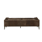 ACME Porchester Distress Chocolate Top Grain Leather Sofa Model 52480