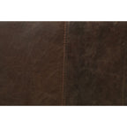 ACME Porchester Distress Chocolate Top Grain Leather Sofa Model 52480