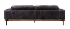 ACME Silchester Antique Ebony Top Grain Leather Sofa Model 56505