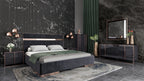 Nova Domus Cartier Modern Black & Rosegold Bedroom Set Model VGVCCARTIER-SET