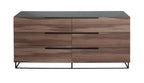 Nova Domus Matteo Modern Italian Walnut Dresser Model VGACMATTEO-DRS