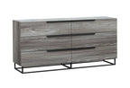 Nova Domus Enzo Italian Modern Grey Oak Dresser Model VGACENZO-DRS