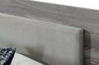 Nova Domus Enzo Italian Modern Grey Oak & Fabric Bedroom Set Model VGACENZO-SET