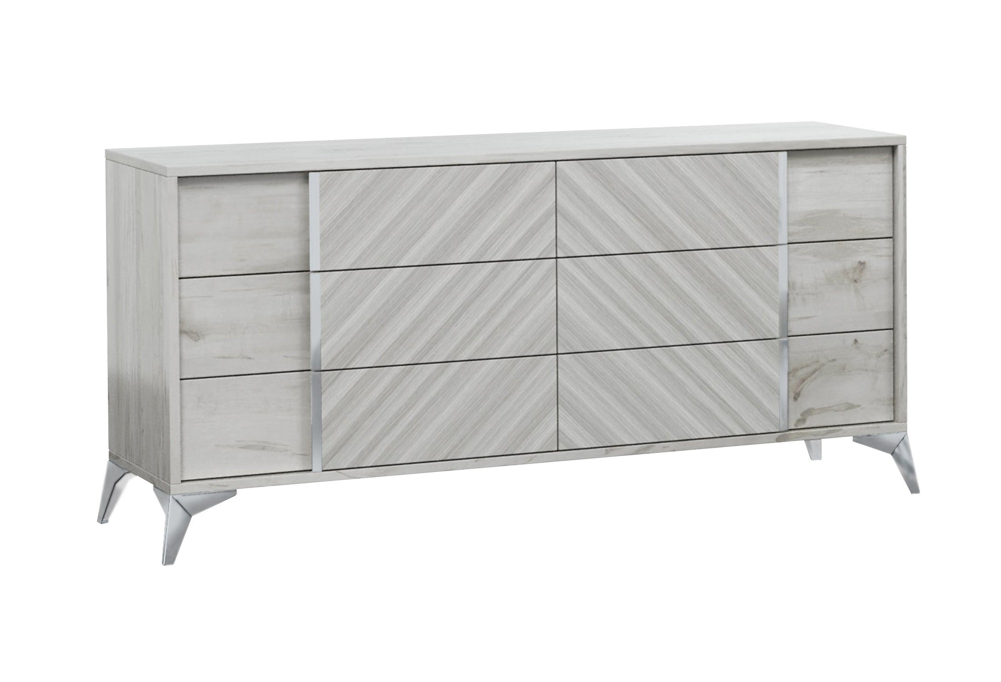 Nova Domus Alexa Italian Modern Grey Dresser Model VGACALEXA-DRS