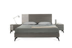 Nova Domus Palermo Italian Modern Faux Concrete & Grey Bedroom Set Model VGACPALERMO-SET