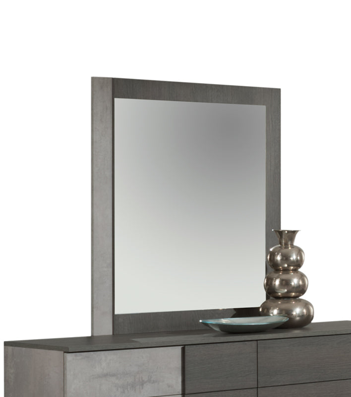 Nova Domus Palermo Italian Modern Faux Concrete & Grey Bedroom Set Model VGACPALERMO-SET