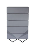 Modrest Duke Modern Grey & Black Gun Chrome Chest Model VGVCJ811-5H-GRY