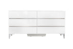 Nova Domus Angela Italian Modern White Dresser Model VGACANGELA-DRS