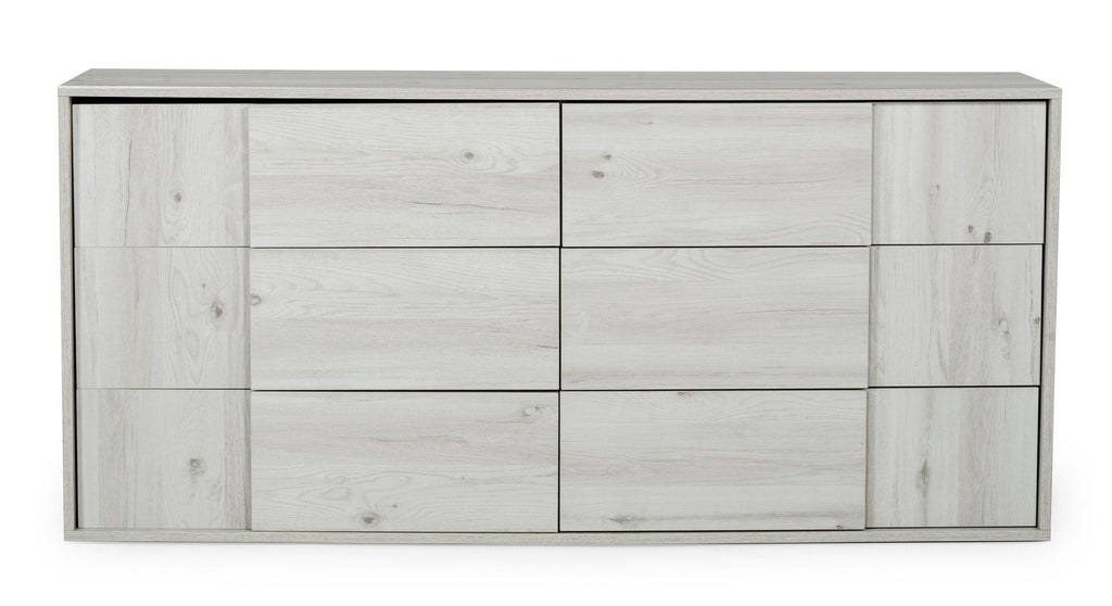Nova Domus Asus Italian Modern White Washed Oak Dresser Model VGACASUS-DRS-ASH