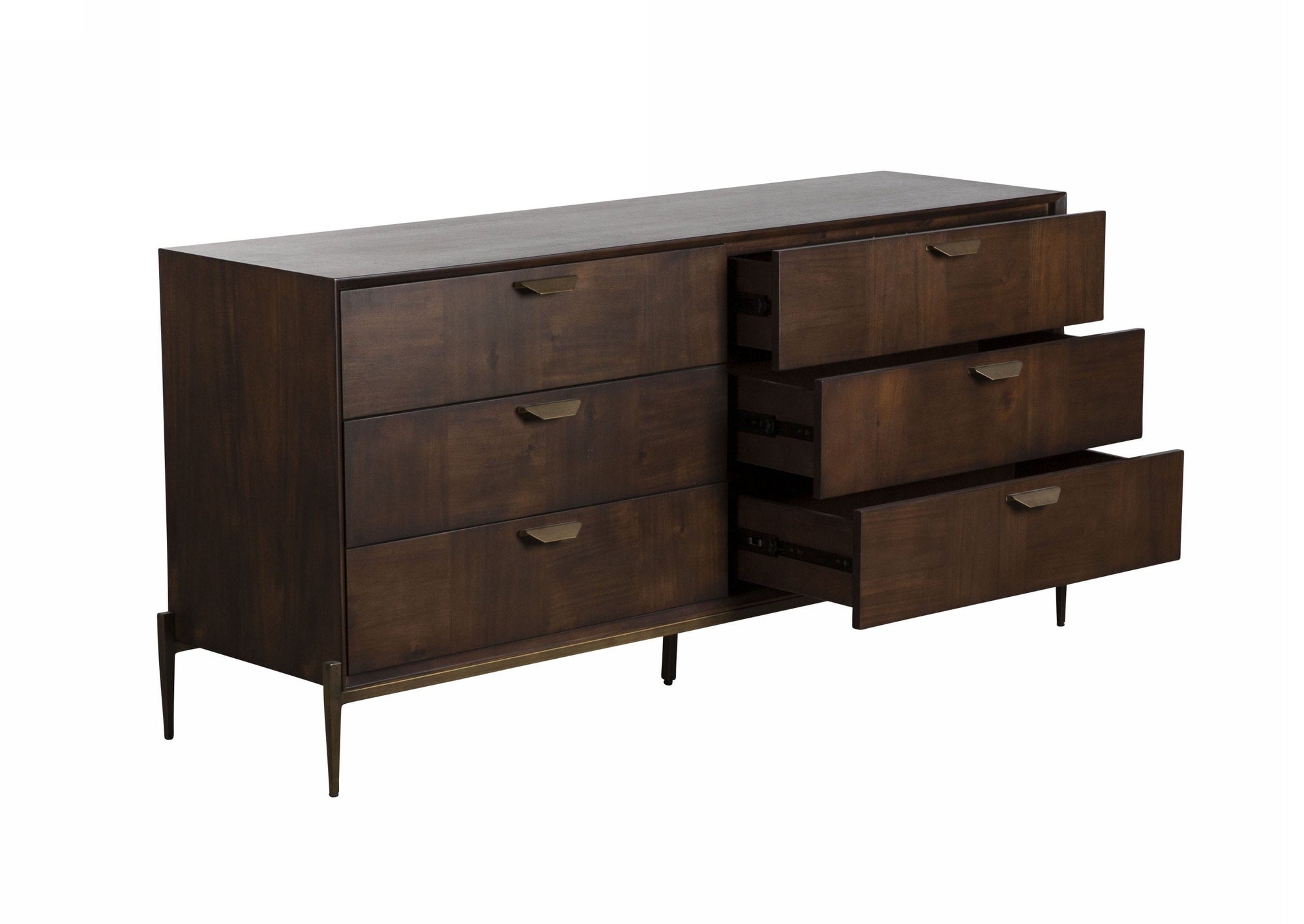 Modrest Shane Modern Acacia & Brass Dresser Model VGNX-MEMPHIS-20180