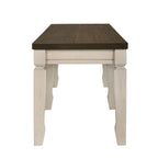 ACME Fedele Weathered Oak & Cream Bench Model 77193