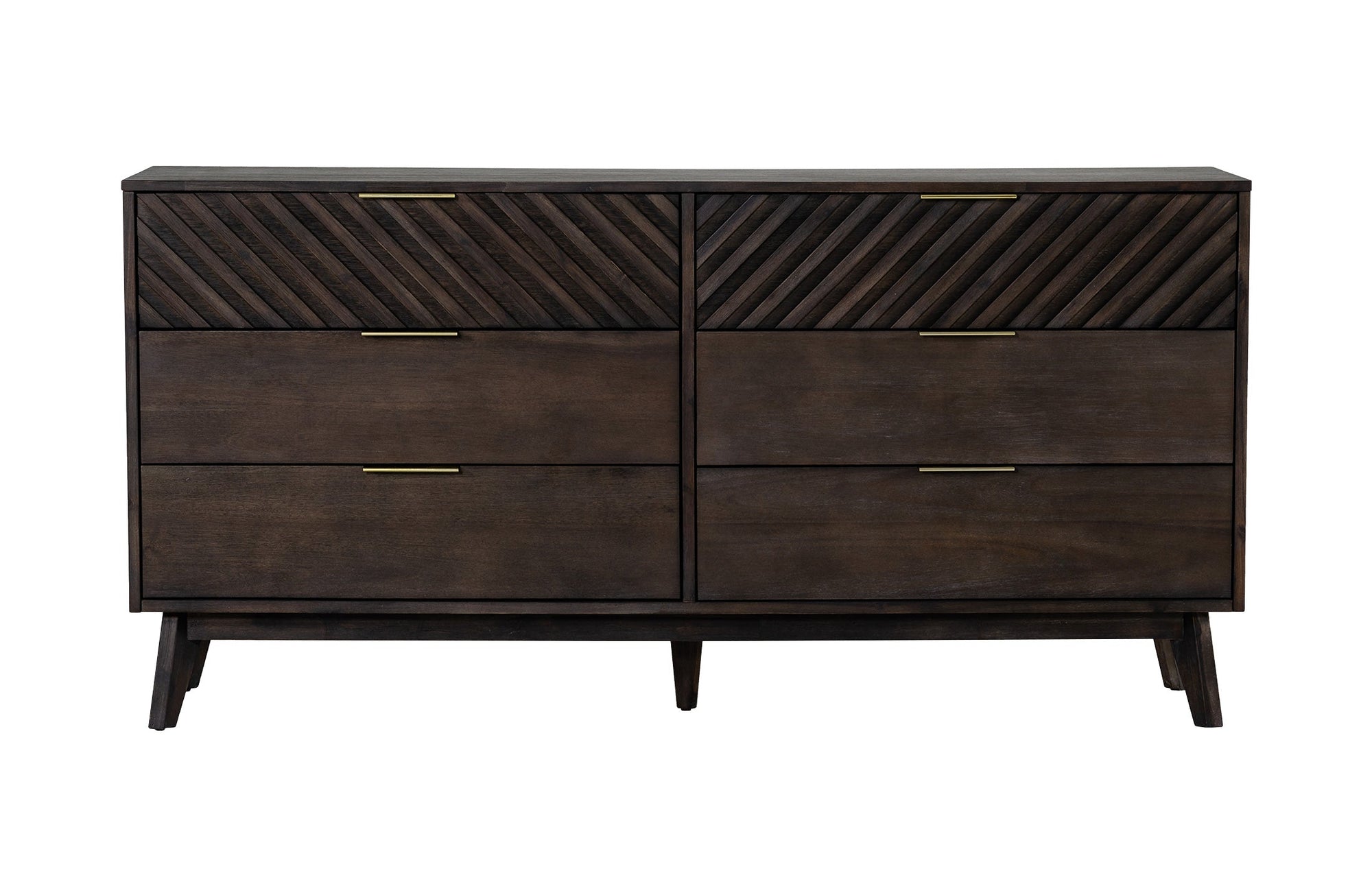Modrest Daisy Mid Century Dark Acacia Dresser Model VGWDKYOTO-DRS
