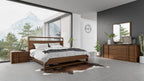 Nova Domus Berlin Modern Walnut Bedroom Set Model VGMABR-92-SET