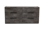 Nova Domus Ferrara Modern Volcano Oxide Grey Dresser Model VGACFERRARA-DRS