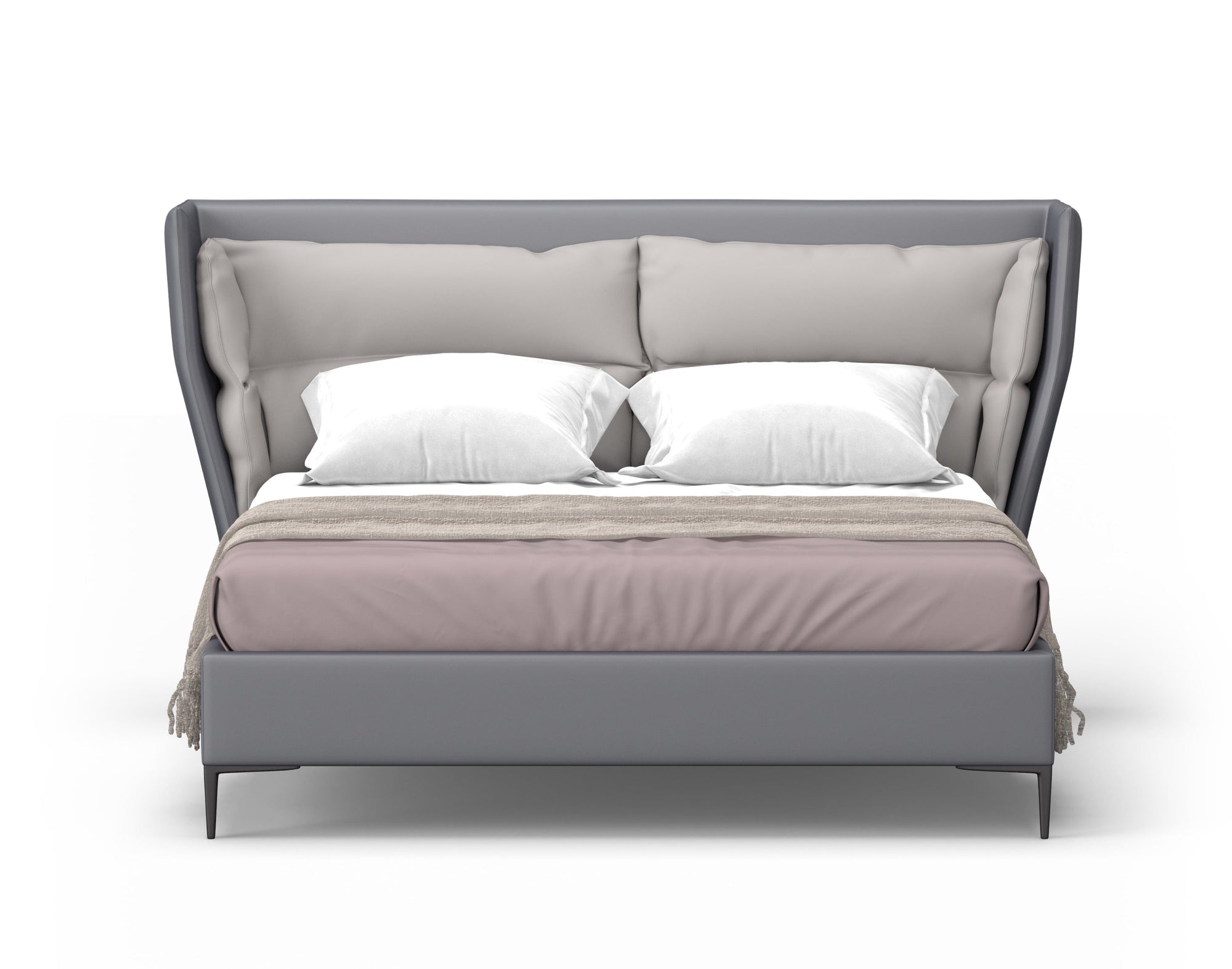 Modrest Jolene Modern Grey Bedroom Set Model VGBBMA2013-SET-EK