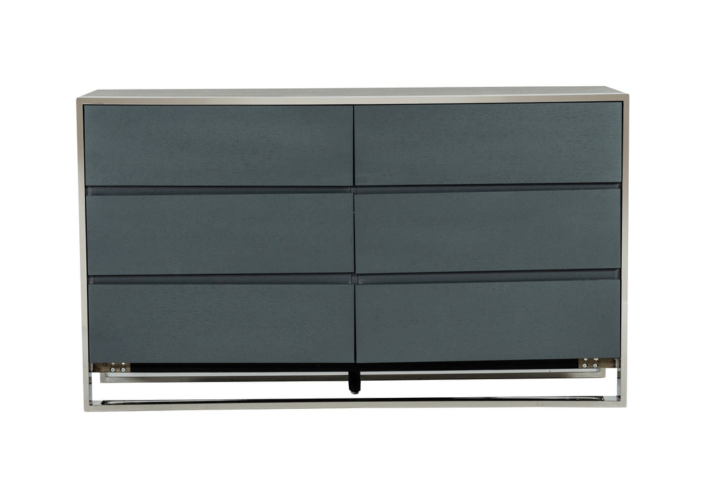 Modrest Jolene Modern Grey Bedroom Set Model VGBBMA2013-SET-EK