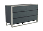 Modrest Jolene Modern Grey Bedroom Set Model VGBBMA2013-SET-EK