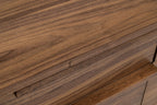 Modrest Amberlie Modern Walnut Dresser Model VGMABR-96-WAL-DRS