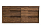 Modrest Amberlie Modern Walnut Dresser Model VGMABR-96-WAL-DRS
