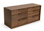 Modrest Amberlie Modern Walnut Dresser Model VGMABR-96-WAL-DRS