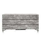 Nova Domus Aria Italian Modern Multi Grey With Texture Dresser Model VGAC-ARIA-DRESSER